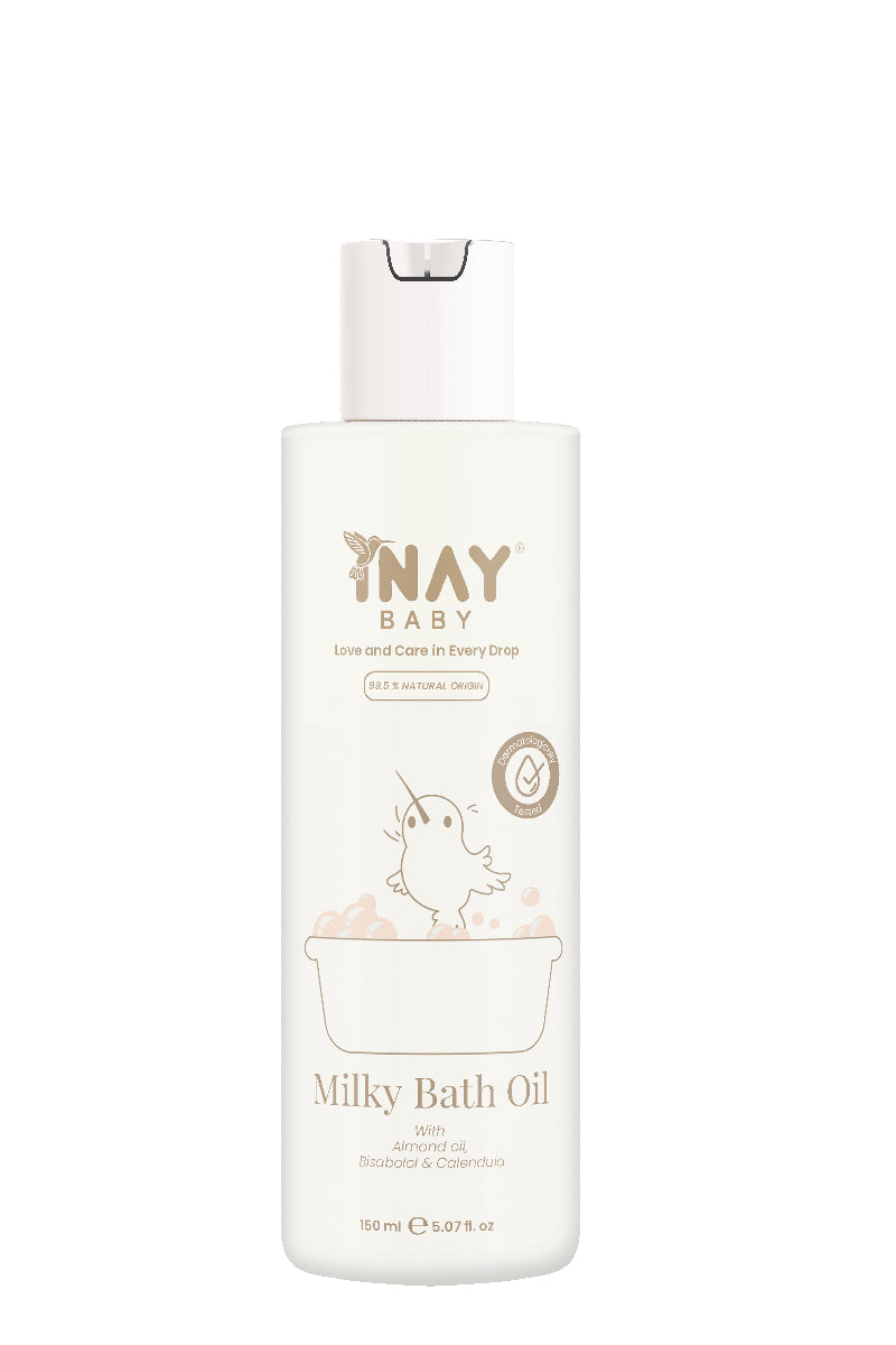 Baby Milky badolie vind je bij INAY Baby
