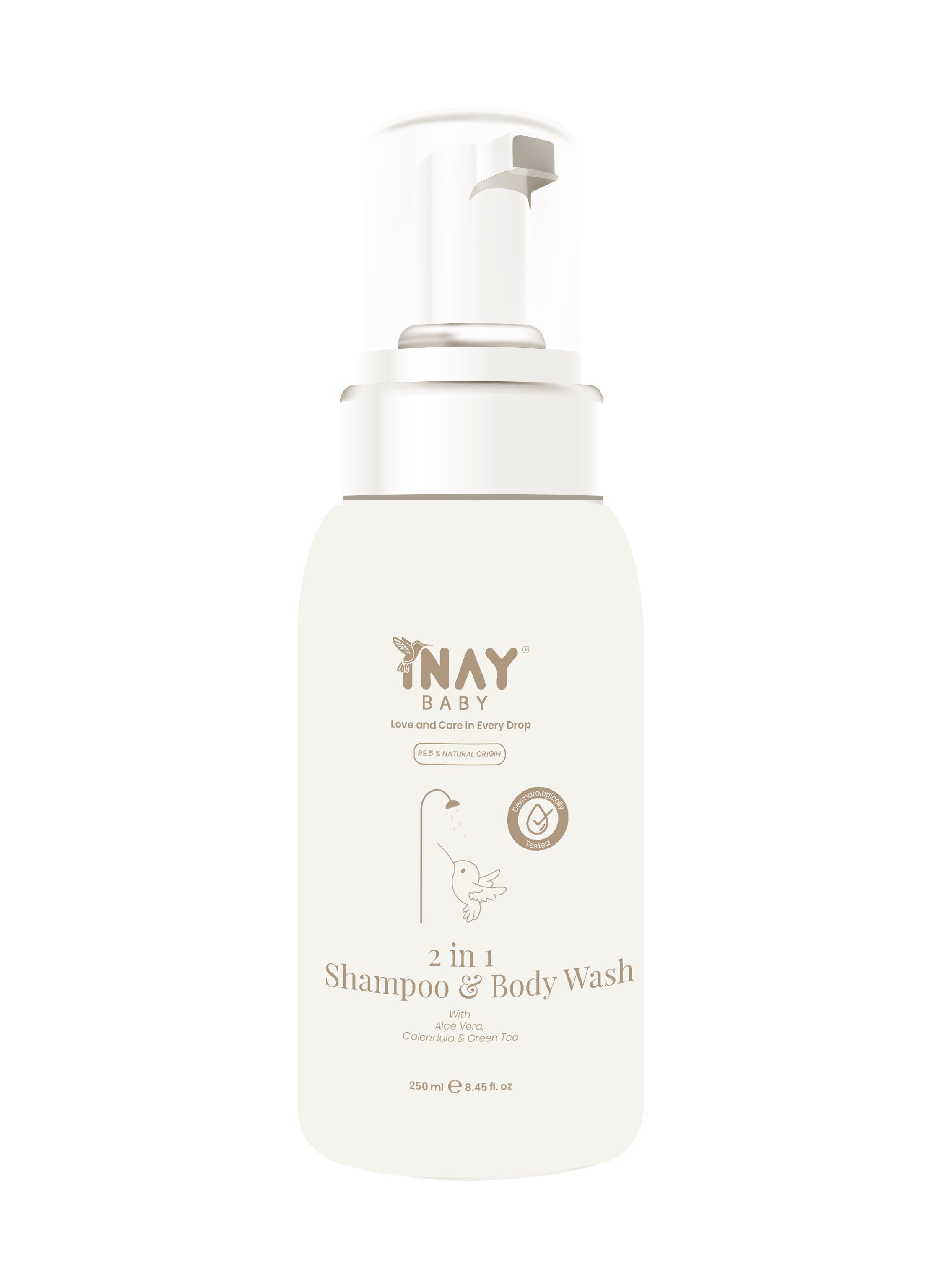 Baby 2-in-1 Shampoo & Body Wash vind je bij INAY Baby